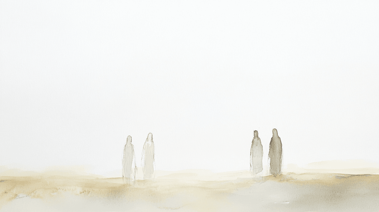 Artwork — golden retriever abstract scene dreamy minimalist watercolor 02