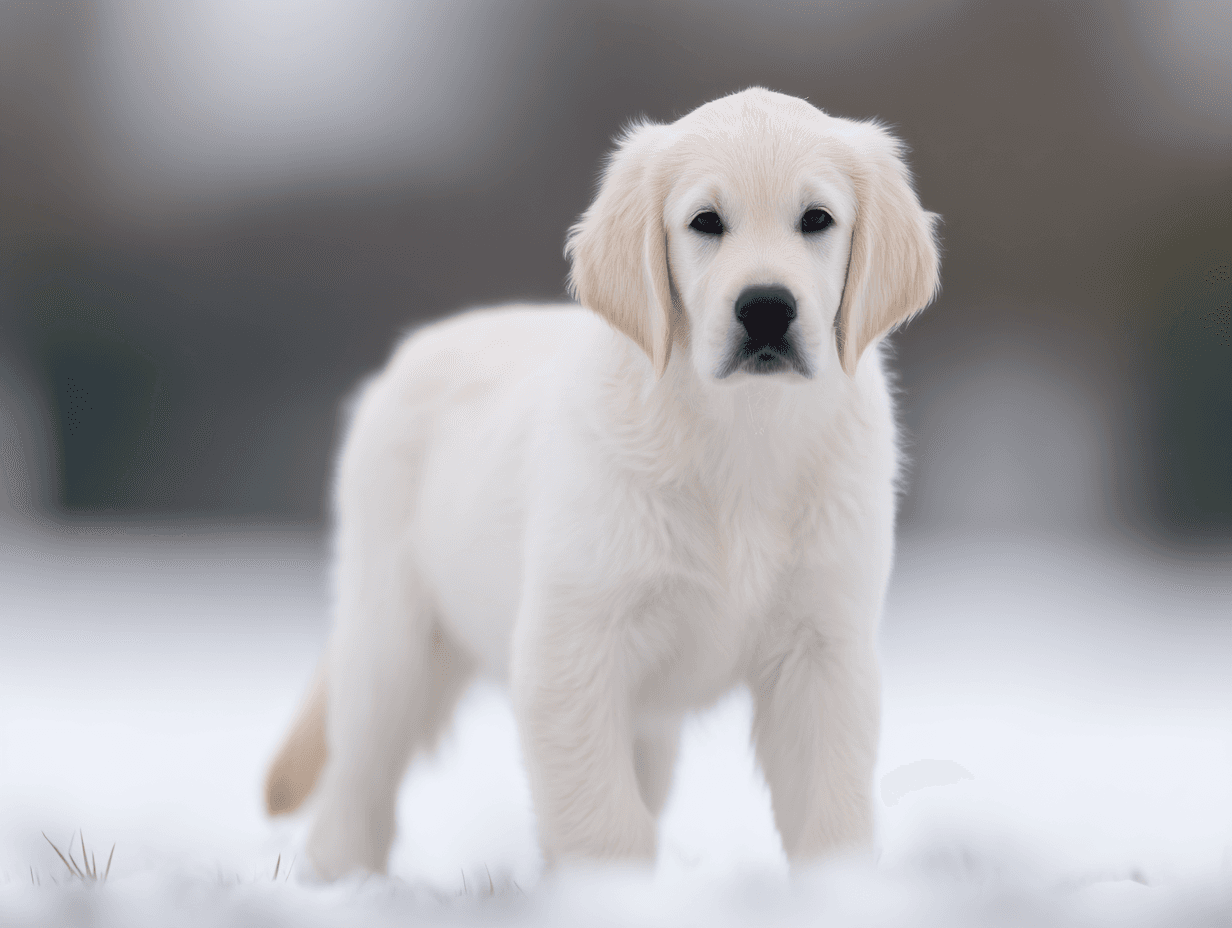 Puppies — ablack and white photo of a whit 3402b033 e472 4f6d 979e 398949ff6307 3