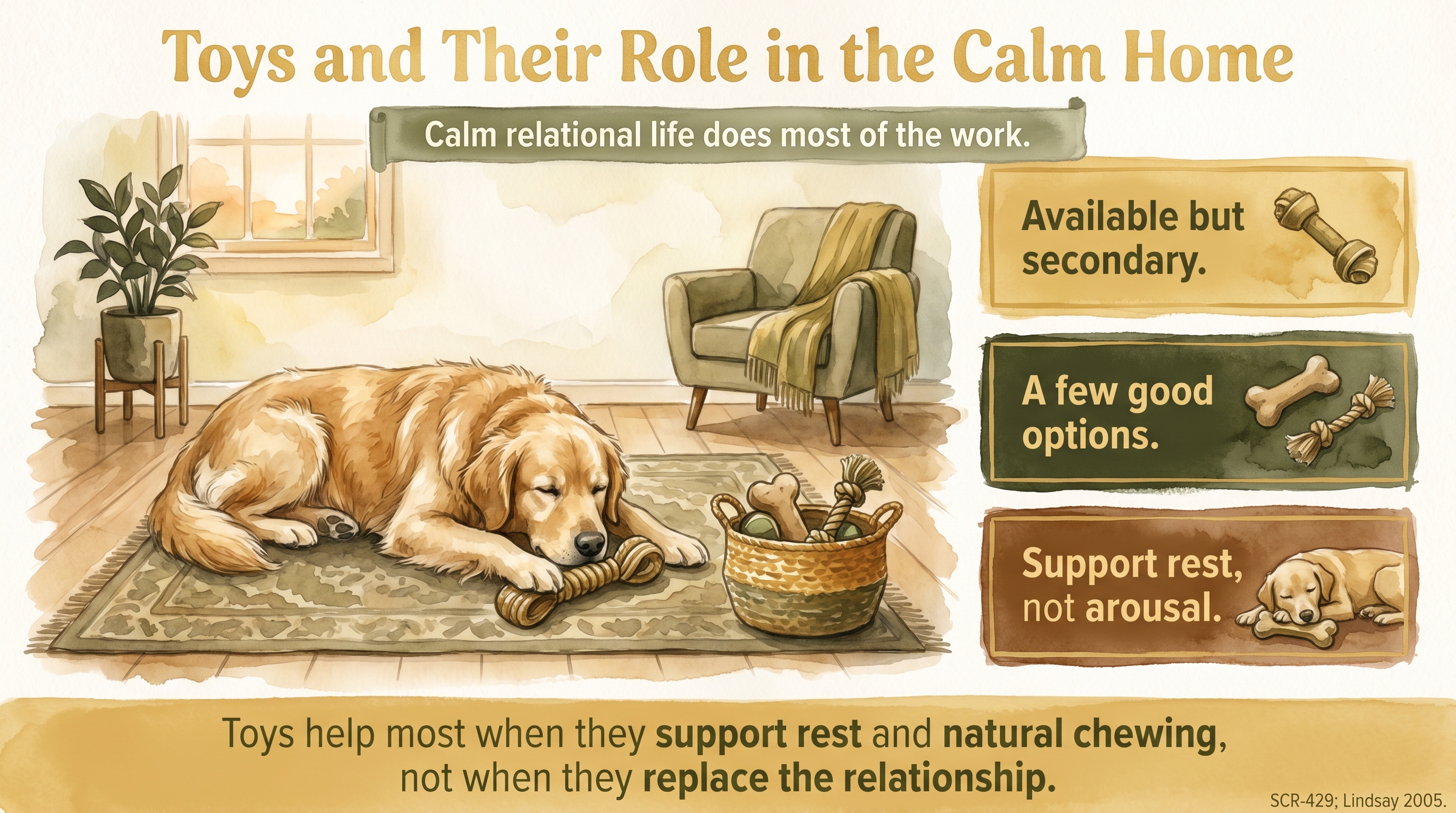 Infographic: Toys and Their Role in the Calm Home - why JB keeps toys available but secondary - Just Behaving Wiki