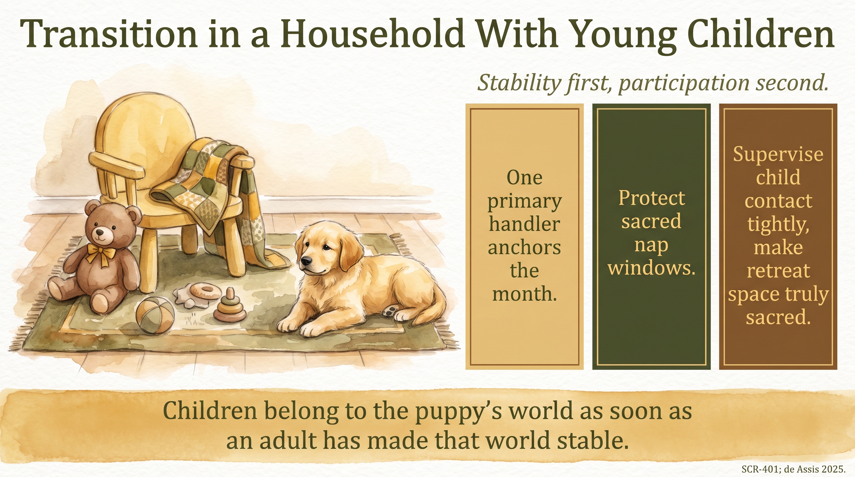 Infographic: Transition in a household with young children - building a true soft landing - Just Behaving Wiki